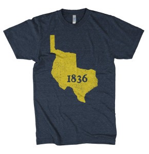 1836 Tshirt by Tumbleweed Texstyles