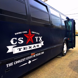 The Coolest Stuff in Texas bus