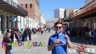 VIDEO: Mardi Gras, Galveston 2016
