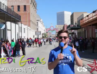 VIDEO: Mardi Gras, Galveston 2016